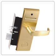 Электронный замок Dynamix для дверей в гостиницах с ключами-картами на основе контактных чиповых карт Dynamix E1180
